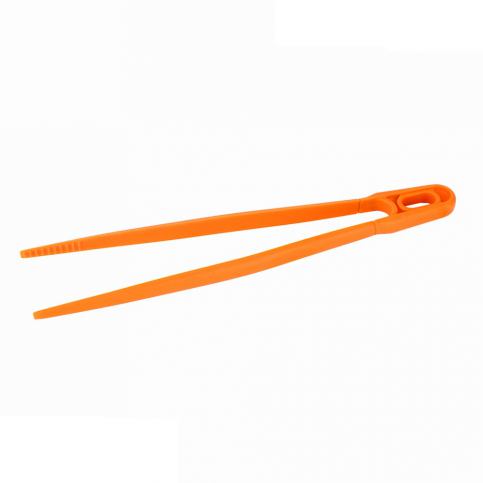 Oranžová silikonová obracecí pinzeta Orion Baker, délka 30 cm - Bonami.cz