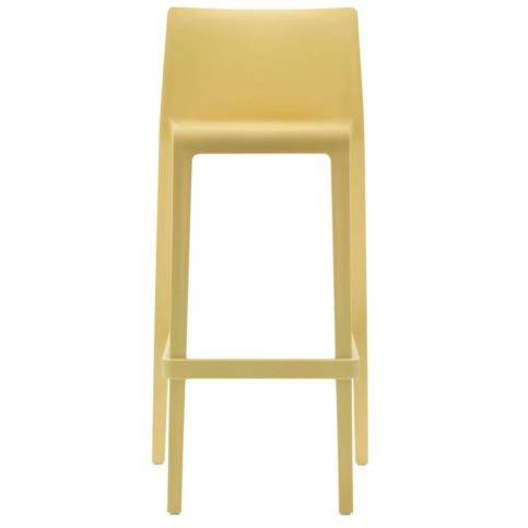 Barová židle Volt 678, žlutá - Designovynabytek.cz