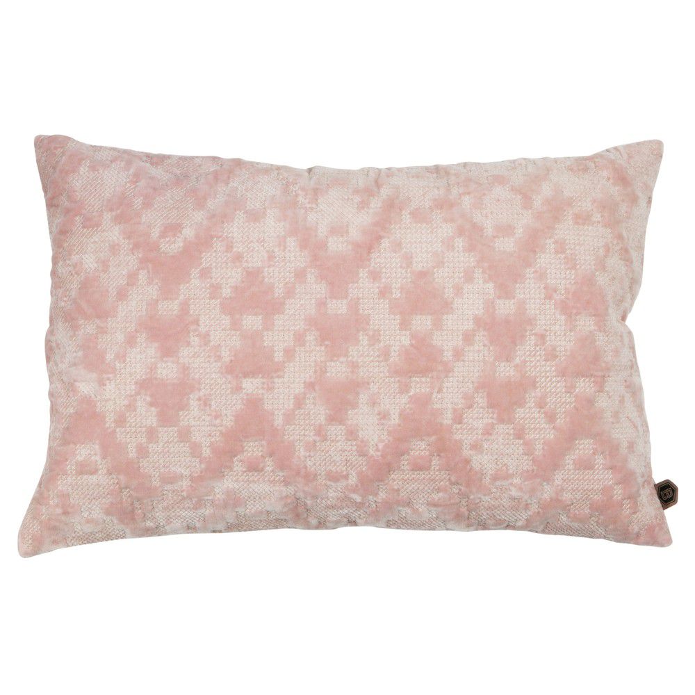 Světle růžový bavlněný polštář BePureHome, 40 x 60 cm - Bonami.cz
