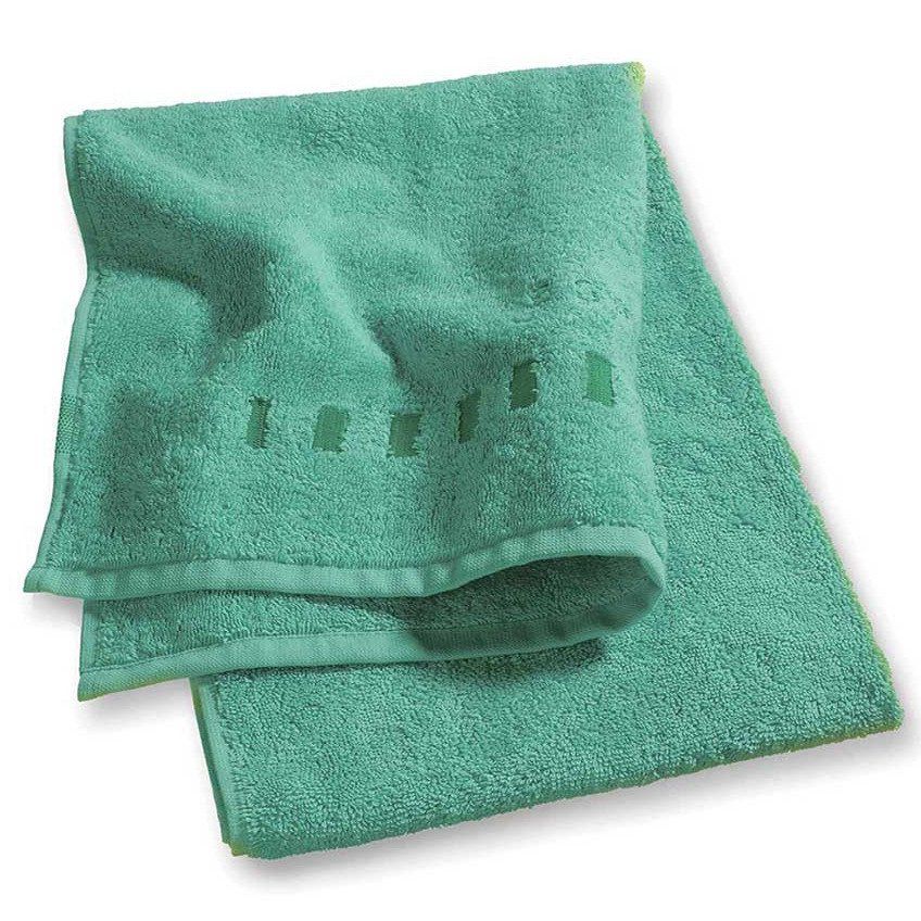 Luxusní froté ručník v zelené barvě, luxusní ručník, vyšívaný ručník, sada ručníků, zelená barva, Esprit - 35x50 - EMAKO.CZ s.r.o.