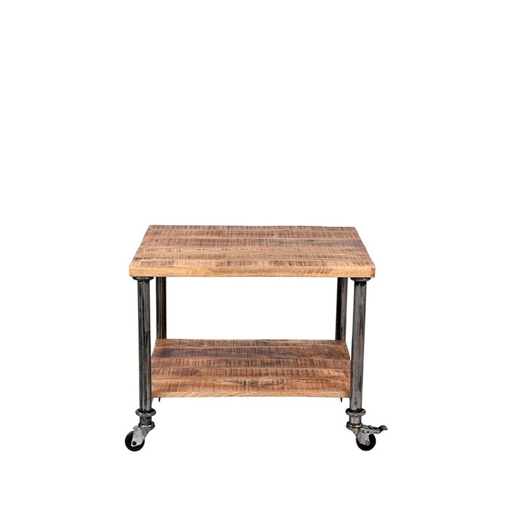 Odkládací stolek s deskou z mangového dřeva LABEL51 Flex, šířka 60 cm - Bonami.cz