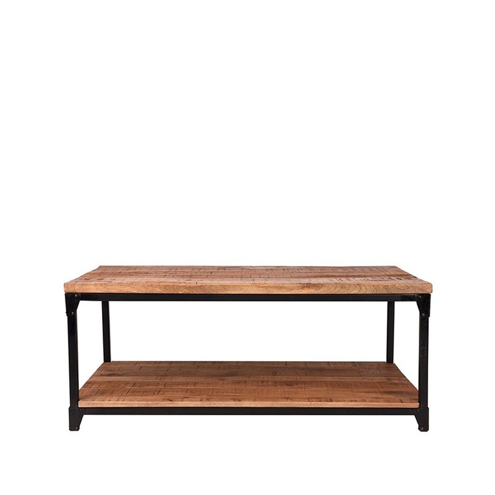 Odkládací stolek s deskou z mangového dřeva LABEL51 Sturdy, délka 120 cm - Bonami.cz
