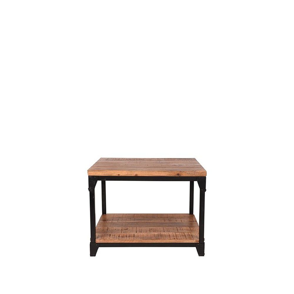 Odkládací stolek s deskou z mangového dřeva LABEL51 Sturdy, šířka 60 cm - Bonami.cz