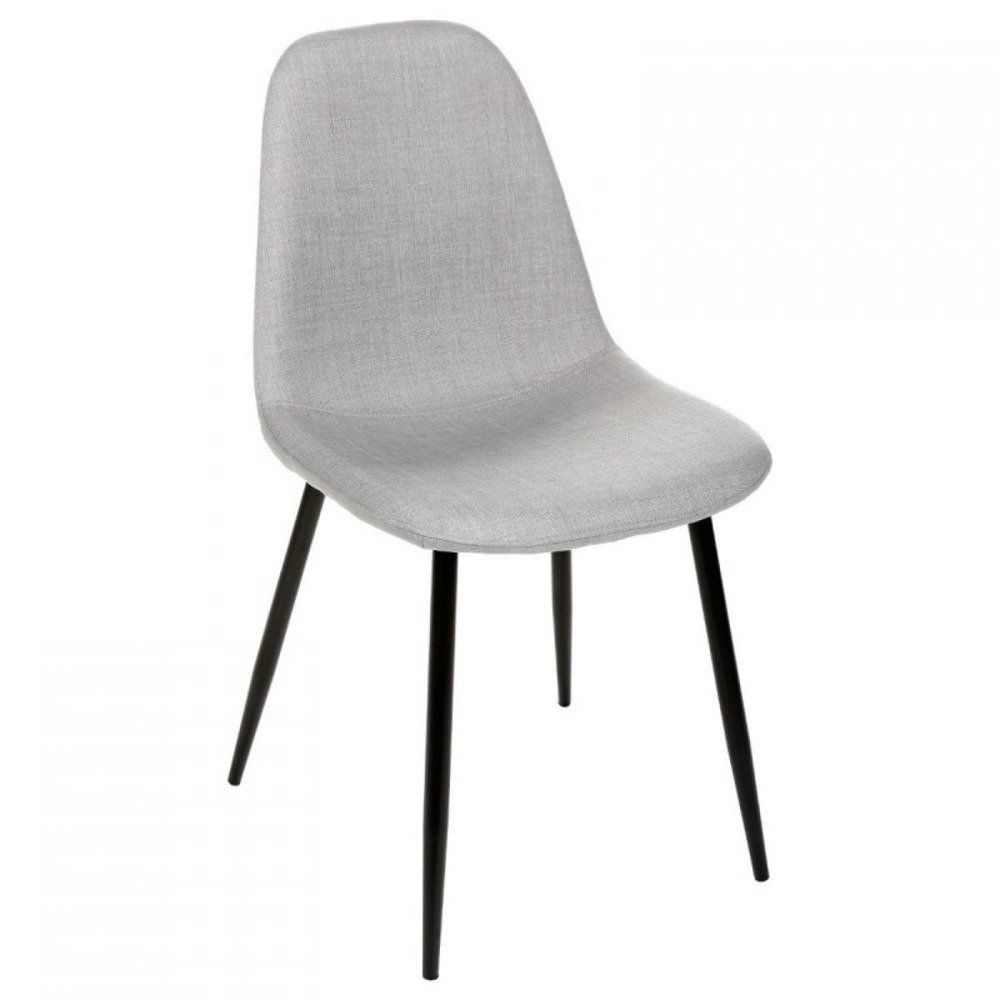 Atmosphera Světlá šedá židle, pohodlné sedadlo, ideální pro obývací pokoj nebo jídelnu - EMAKO.CZ s.r.o.
