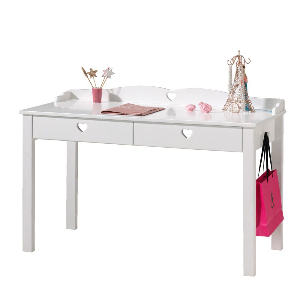 Bílý stůl Vipack Amori, délka 60 cm - Bonami.cz