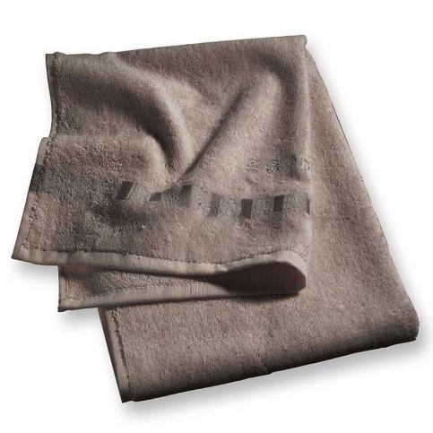 Luxusní froté ručník v hnědé barvě, Luxusní ručník, vyšívaný ručník, sada ručníků, Esprit - 30x50 - EMAKO.CZ s.r.o.