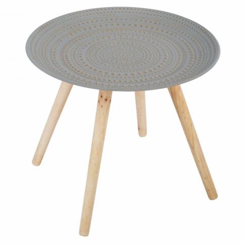 Emako Stolek na dřevěných nohách, kávový stolek s originální plochou - EMAKO.CZ s.r.o.