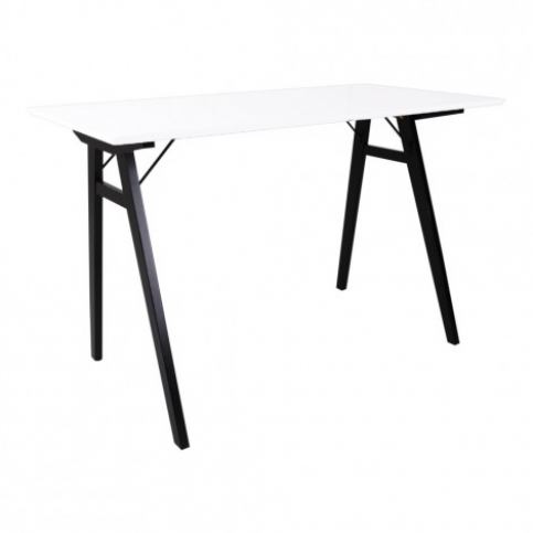 House Nordic Stůl VOJENS 120 cm bílý, černá podnož - Alhambra | design studio