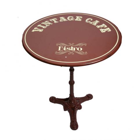 Kovový stolek Antic Line Vintage Cafe, ⌀ 61,5 cm - Bonami.cz