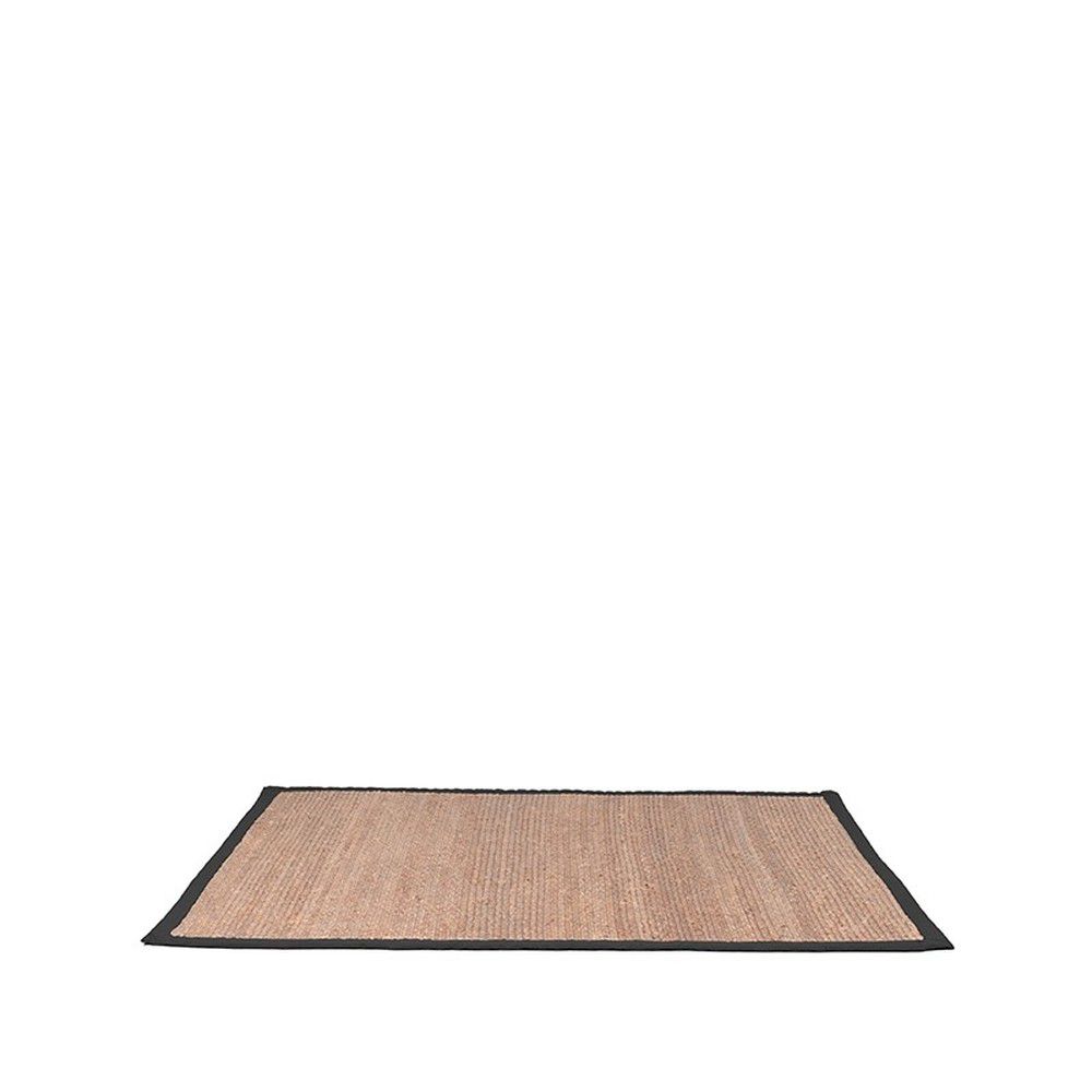 LABEL51 Přírodní/černý koberec Braos z juty, 160x230 cm - Bonami.cz