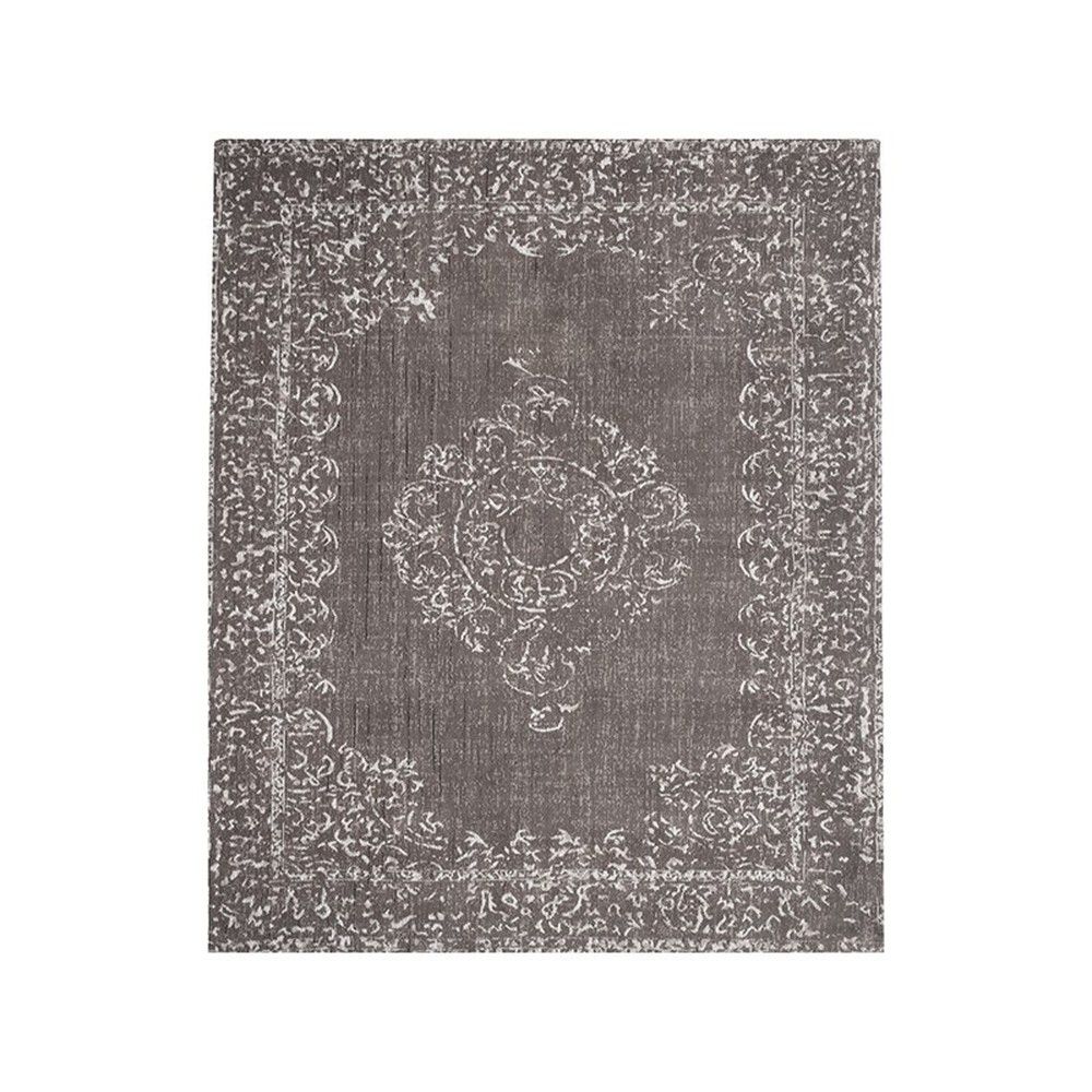 LABEL51 Šedý bavlněný koberec Vint, 160x230 cm - Bonami.cz