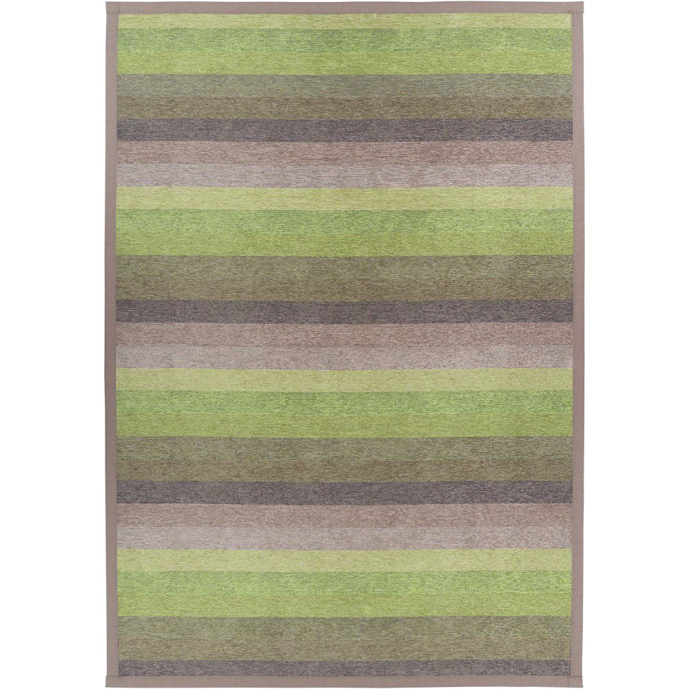 Zelený oboustranný koberec Narma Luke Green, 80 x 250 cm - Bonami.cz