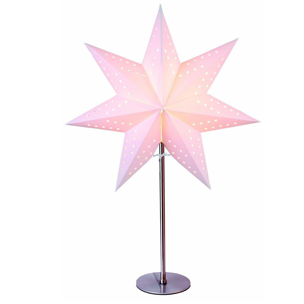 Bílá světelná dekorace Star Trading Bobo, výška 51 cm - Bonami.cz