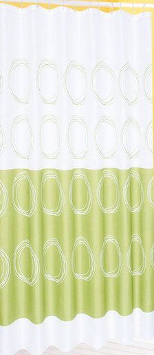 Závěs 180x180cm,100% polyester,B/zelená 16475 - Siko - koupelny - kuchyně