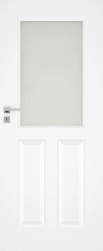 Interiérové dveře Naturel Nestra pravé 90 cm bílé NESTRA290P - Siko - koupelny - kuchyně