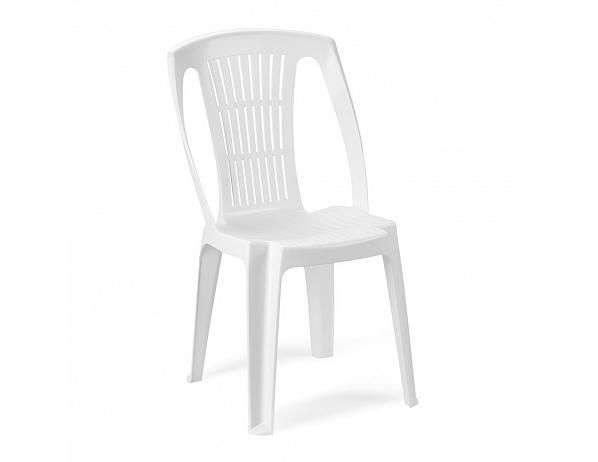 Plastová zahradní židle Stella bílá - FORLIVING