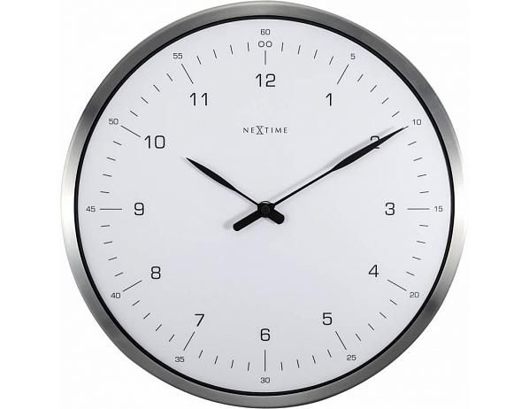 Designové nástěnné hodiny 3243wi Nextime 60 minutes 33cm - FORLIVING