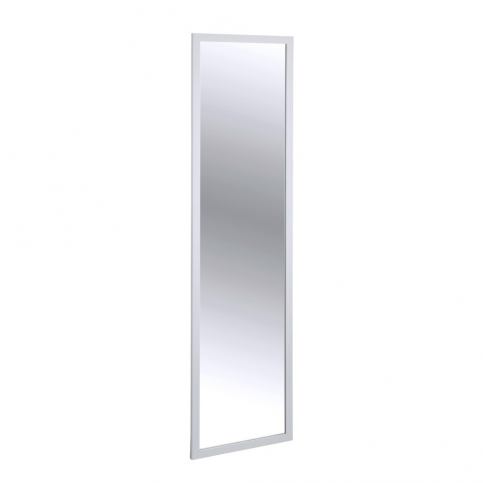 Bílé závěsné zrcadlo na dveře Wenko Home, výška 120 cm - Bonami.cz