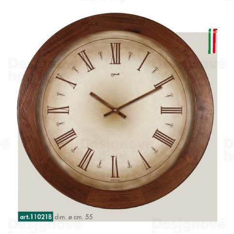Lowell Italy 11021B Prestige 55cm nástěnné hodiny - VIP interiér