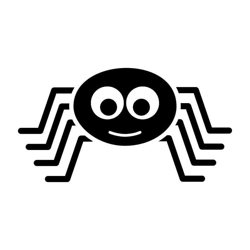  Pavouček - samolepka na zeď  - Pieris design