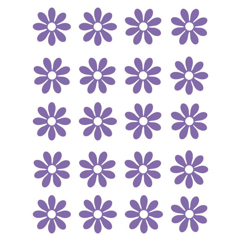 Malé květiny - samolepky na okno  - Pieris design