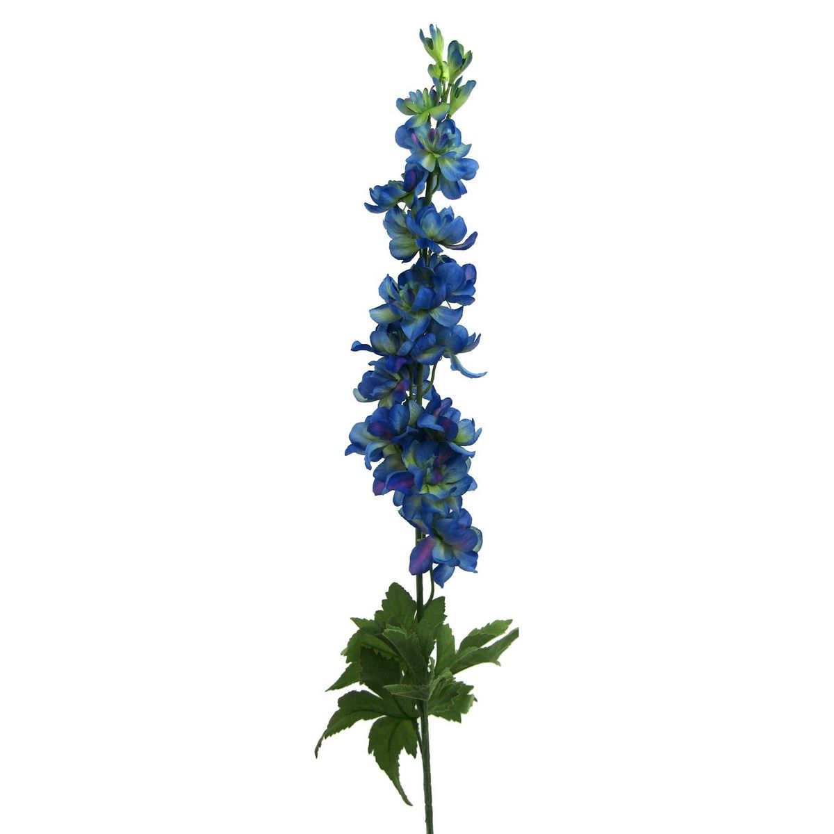 Umělá květina Delphinium, modrozelená - 4home.cz