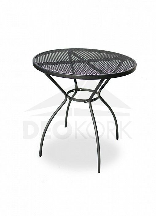Deokork Kovový stůl STEEL (ø70 cm) - ATAN Nábytek