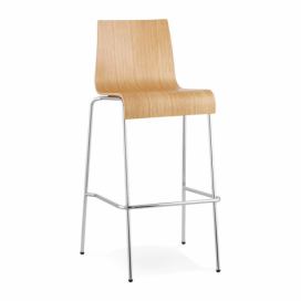 Přírodní barová židle Kokoon Roxy 103 cm