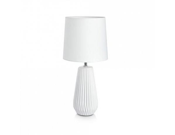 Bílá stolní lampa Markslöjd Nicci, ø 19 cm - Bonami.cz