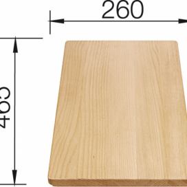 Blanco Krájecí deska FAVOS dřevěná 46,5 x 26 cm