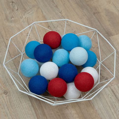 BallDeSign Svítící koule Balls - Navy design - Benlemi.cz
