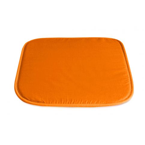 Sedák na židli Basic oranžový - Výprodej Povlečení