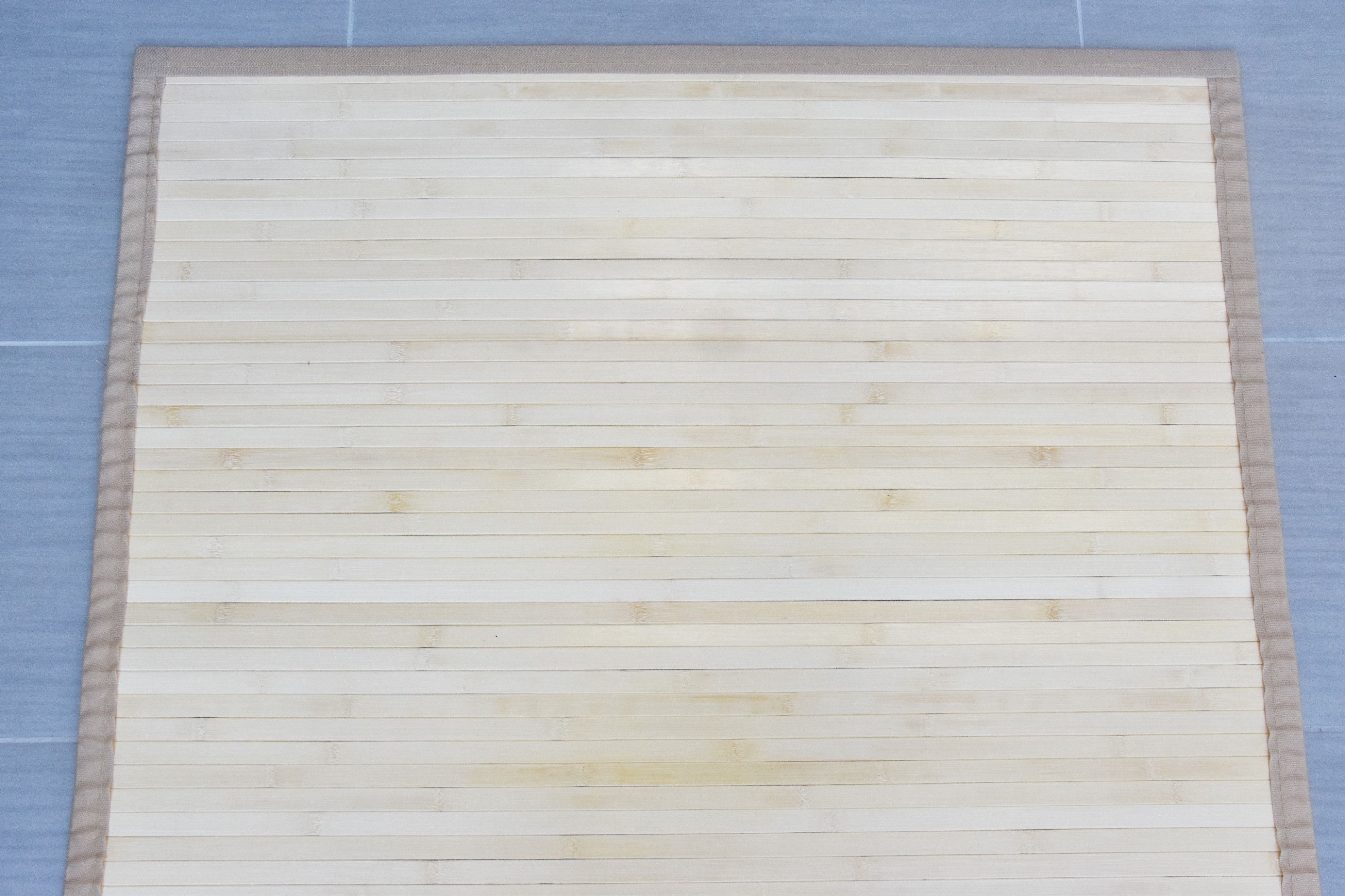 Vingo Bambusový koberec přírodní Rozměry (cm): 60x90 - Vingo