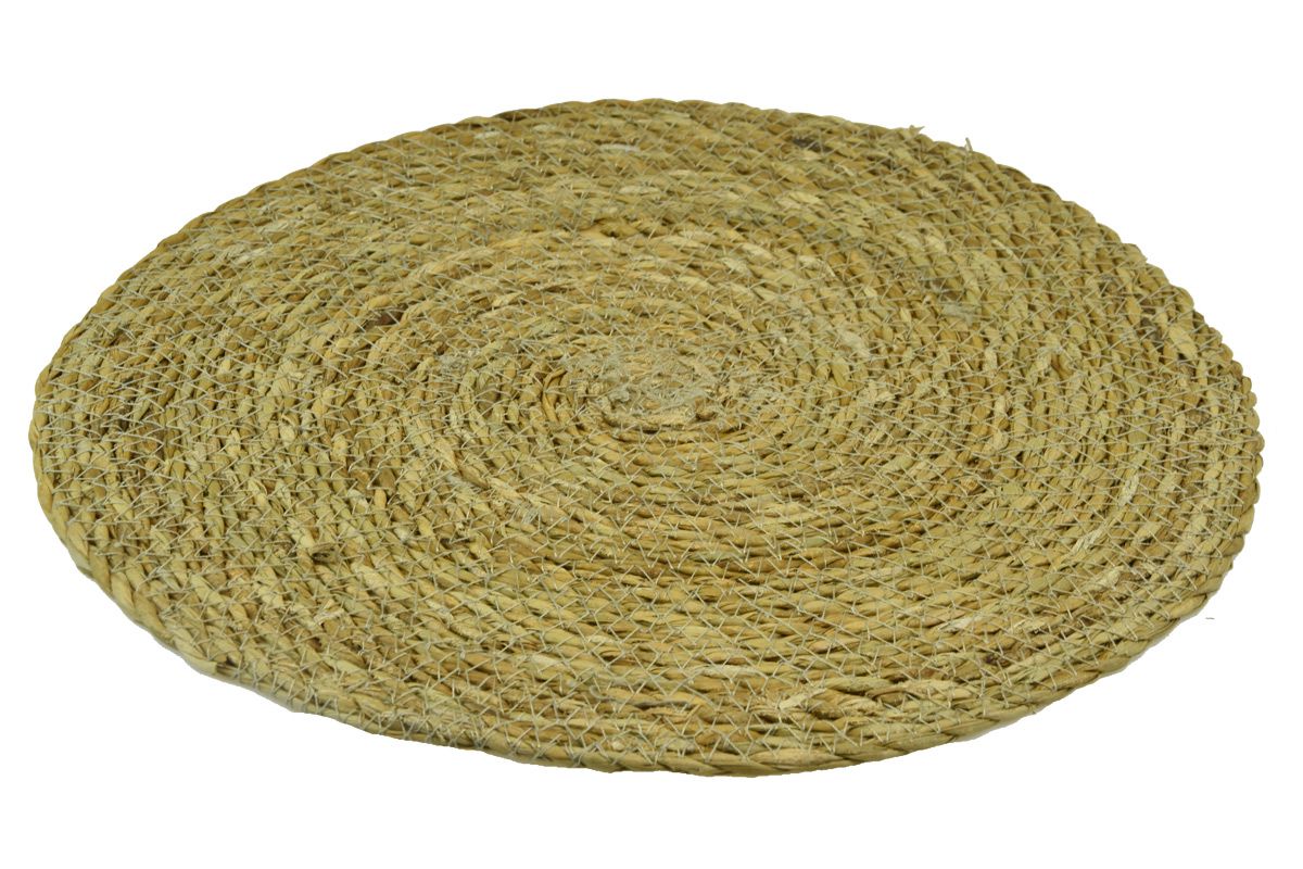 Vingo Kulatý koberec z mořské trávy - slabý Rozměry (cm): průměr 60 - Vingo