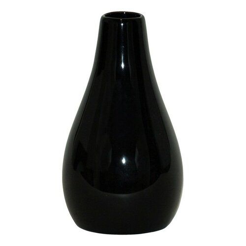 Keramická váza Santaella černá, 22 cm - M DUM.cz