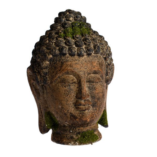 Zahradní dekorace Buddha hlava, 18 x 27 x 17 cm - 4home.cz