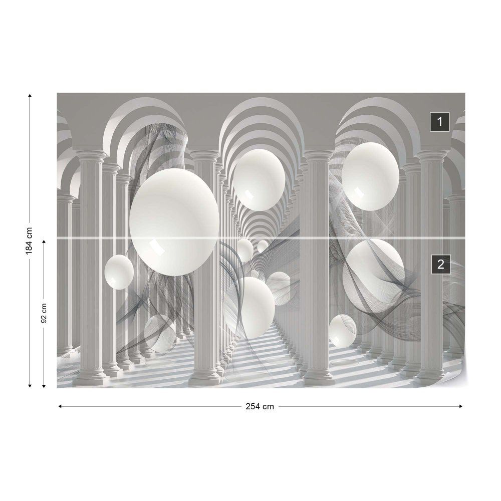 Fototapeta GLIX - 3D s Optical Illusion 2 + lepidlo ZDARMA Vliesová tapeta  - 254x184 cm - GLIX DECO s.r.o.