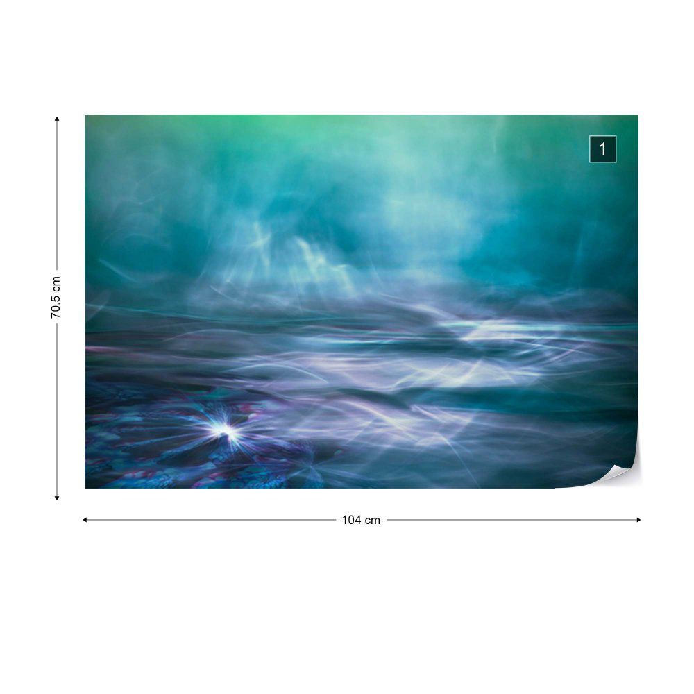 Fototapeta GLIX - Alien Arctic Waters + lepidlo ZDARMA Vliesová tapeta  - 104x70 cm - GLIX DECO s.r.o.