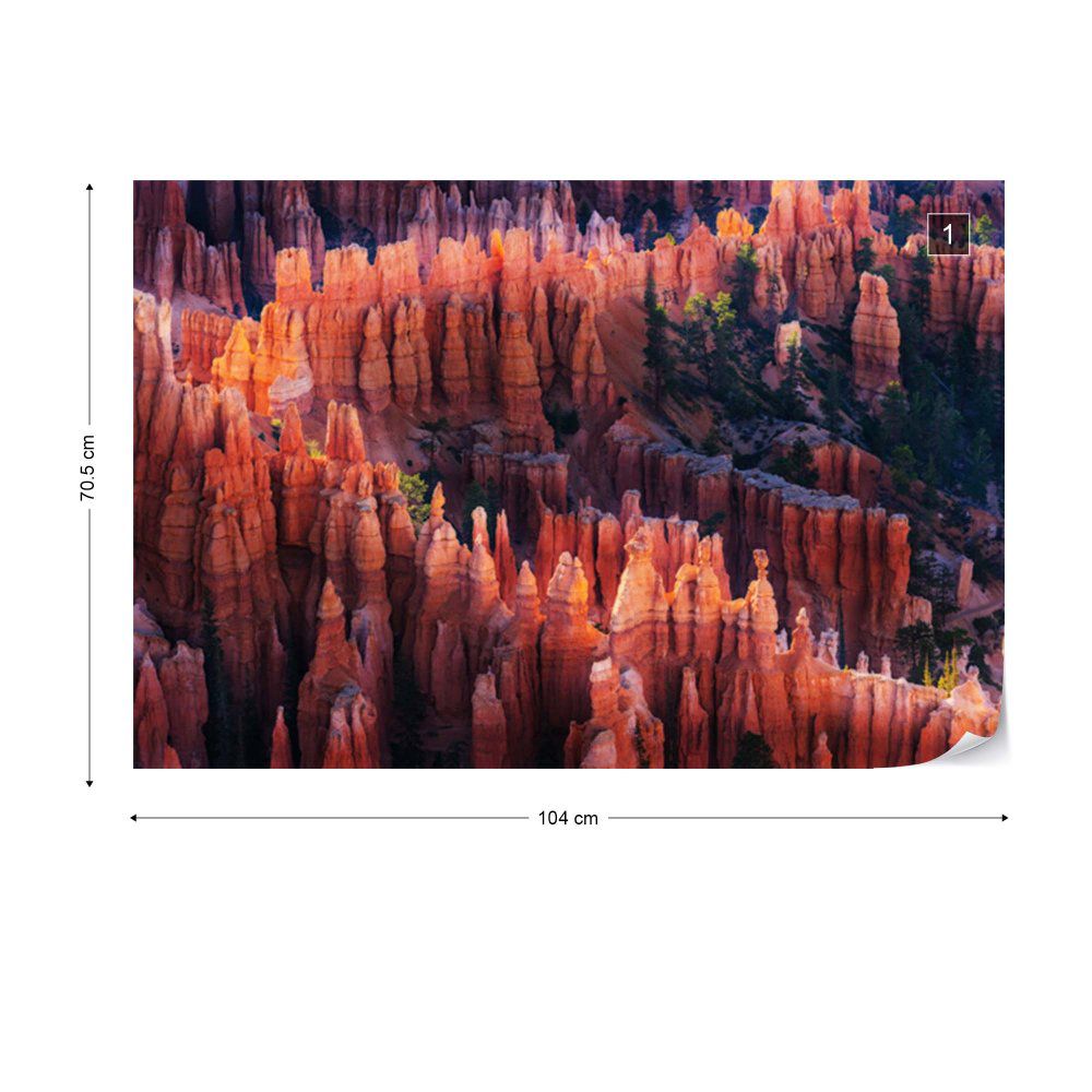Fototapeta GLIX - Bryce Canyon At Sunset + lepidlo ZDARMA Vliesová tapeta  - 104x70 cm - GLIX DECO s.r.o.