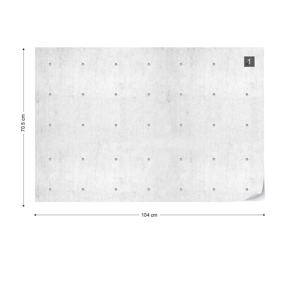 Fototapeta GLIX - Concrete Dots + lepidlo ZDARMA Vliesová tapeta  - 104x70 cm - GLIX DECO s.r.o.
