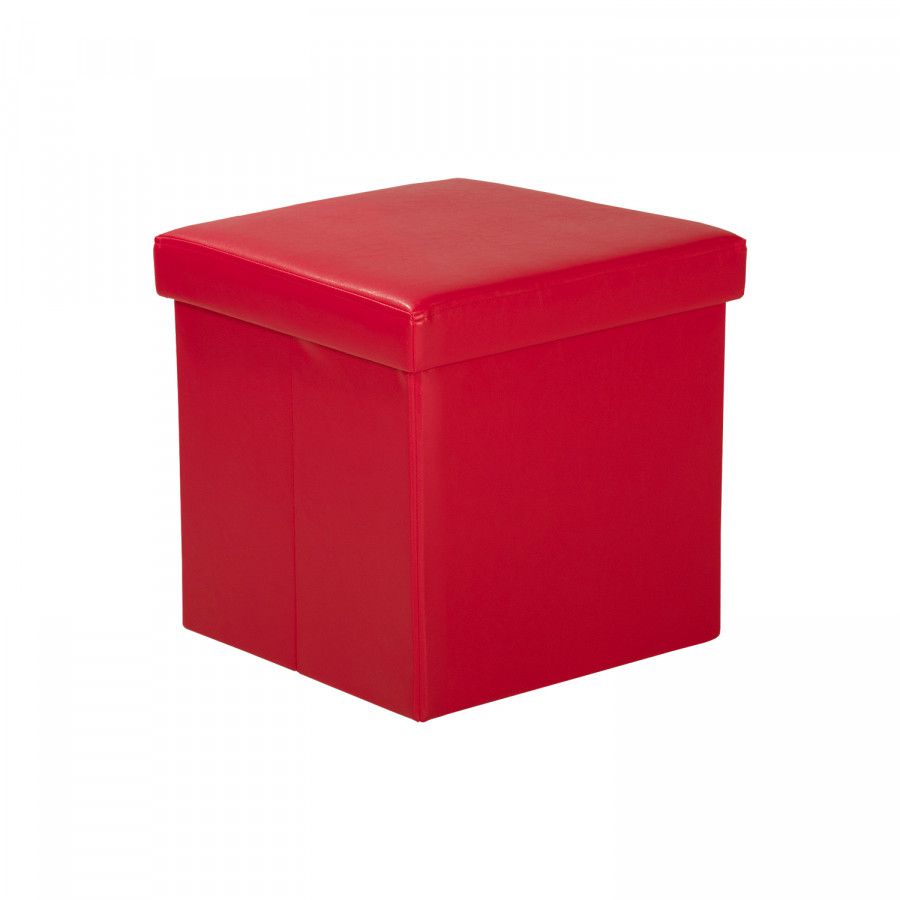 Idea Sedací úložný box červený - ATAN Nábytek