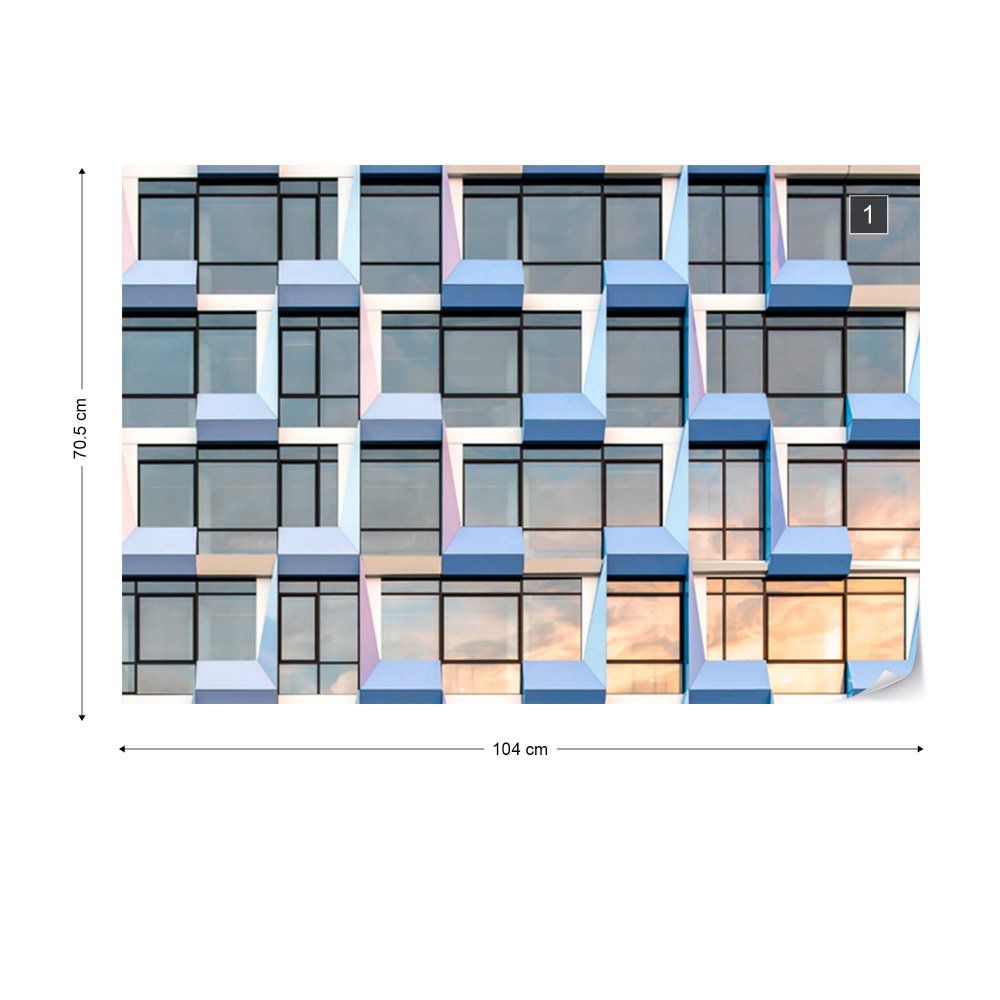 Fototapeta GLIX - Geometrical Sunset + lepidlo ZDARMA Vliesová tapeta  - 104x70 cm - GLIX DECO s.r.o.