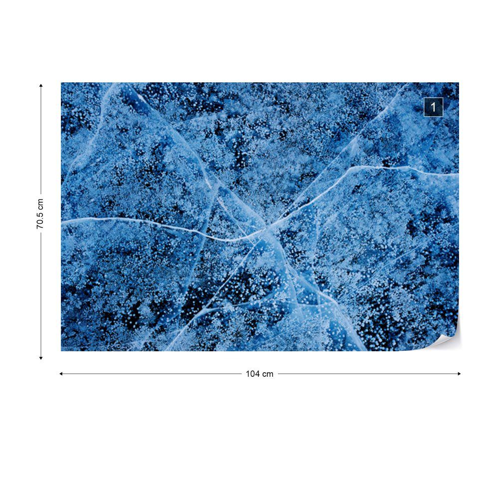 Fototapeta GLIX - Icy Crossroads + lepidlo ZDARMA Vliesová tapeta  - 104x70 cm - GLIX DECO s.r.o.