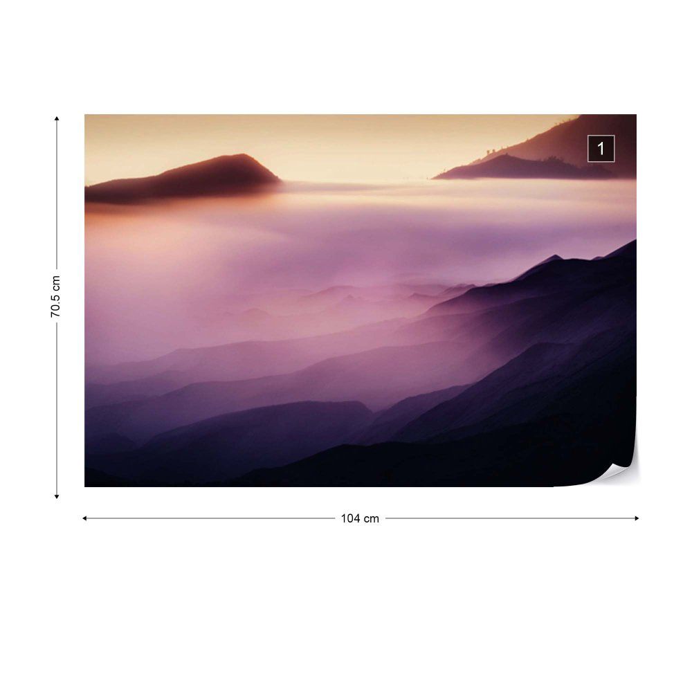 Fototapeta GLIX - Land Of Fog + lepidlo ZDARMA Vliesová tapeta  - 104x70 cm - GLIX DECO s.r.o.