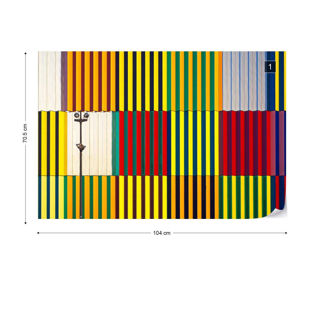 Fototapeta GLIX - Light And Coloured Verticals + lepidlo ZDARMA Vliesová tapeta  - 104x70 cm - GLIX DECO s.r.o.