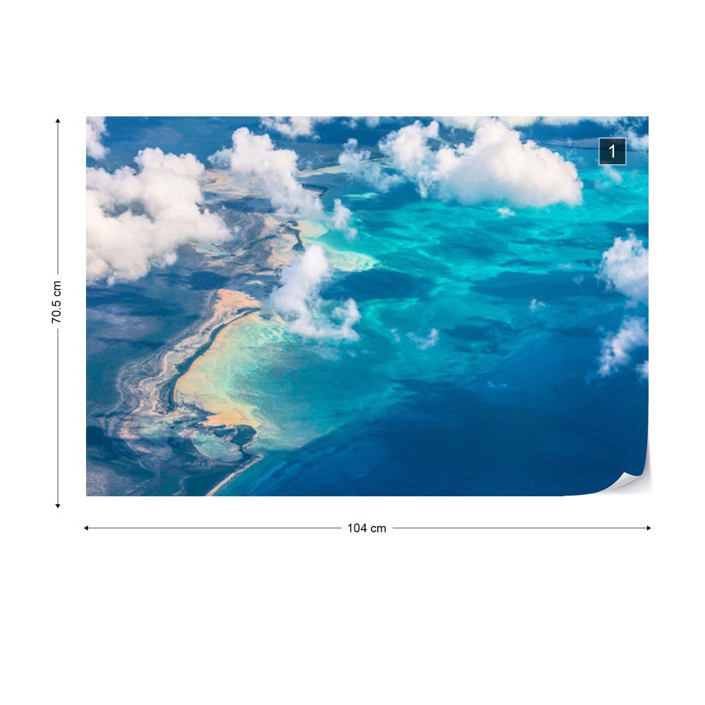 Fototapeta GLIX - Sand Beach Meets Ocean + lepidlo ZDARMA Vliesová tapeta  - 104x70 cm - GLIX DECO s.r.o.