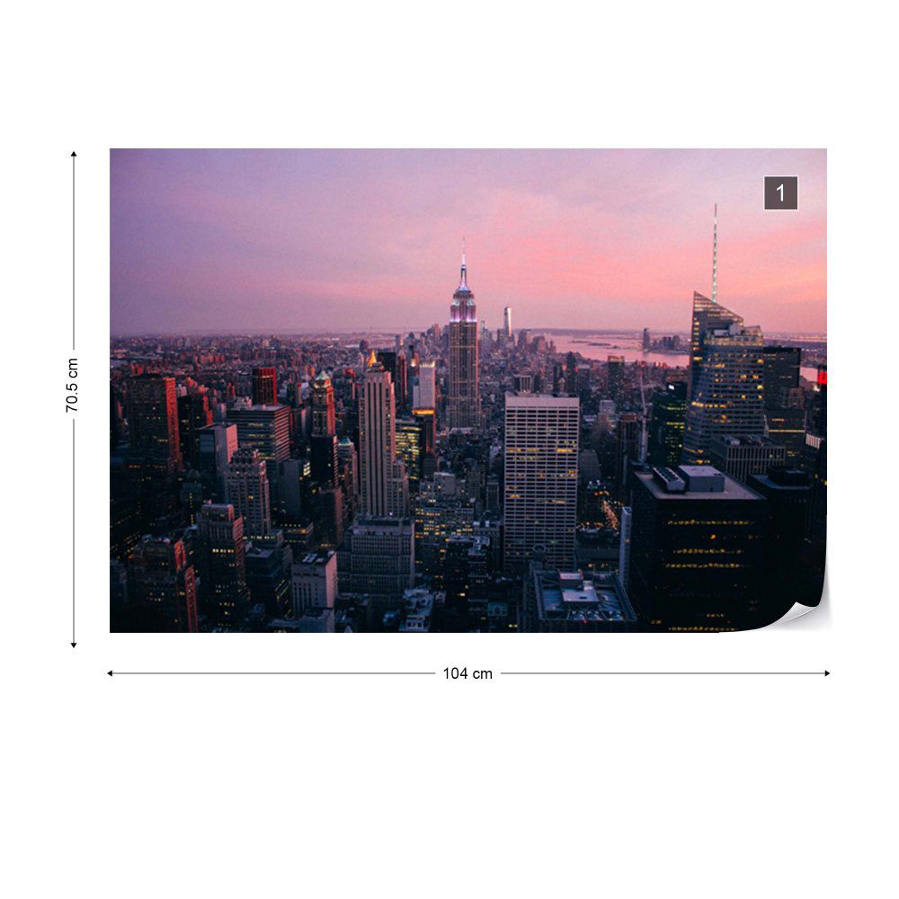 Fototapeta GLIX - Sunset In The City + lepidlo ZDARMA Vliesová tapeta  - 104x70 cm - GLIX DECO s.r.o.