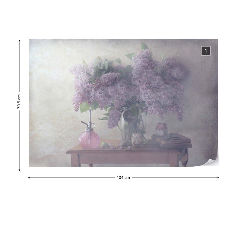Fototapeta GLIX - Sweet Lilacs + lepidlo ZDARMA Vliesová tapeta  - 104x70 cm - GLIX DECO s.r.o.