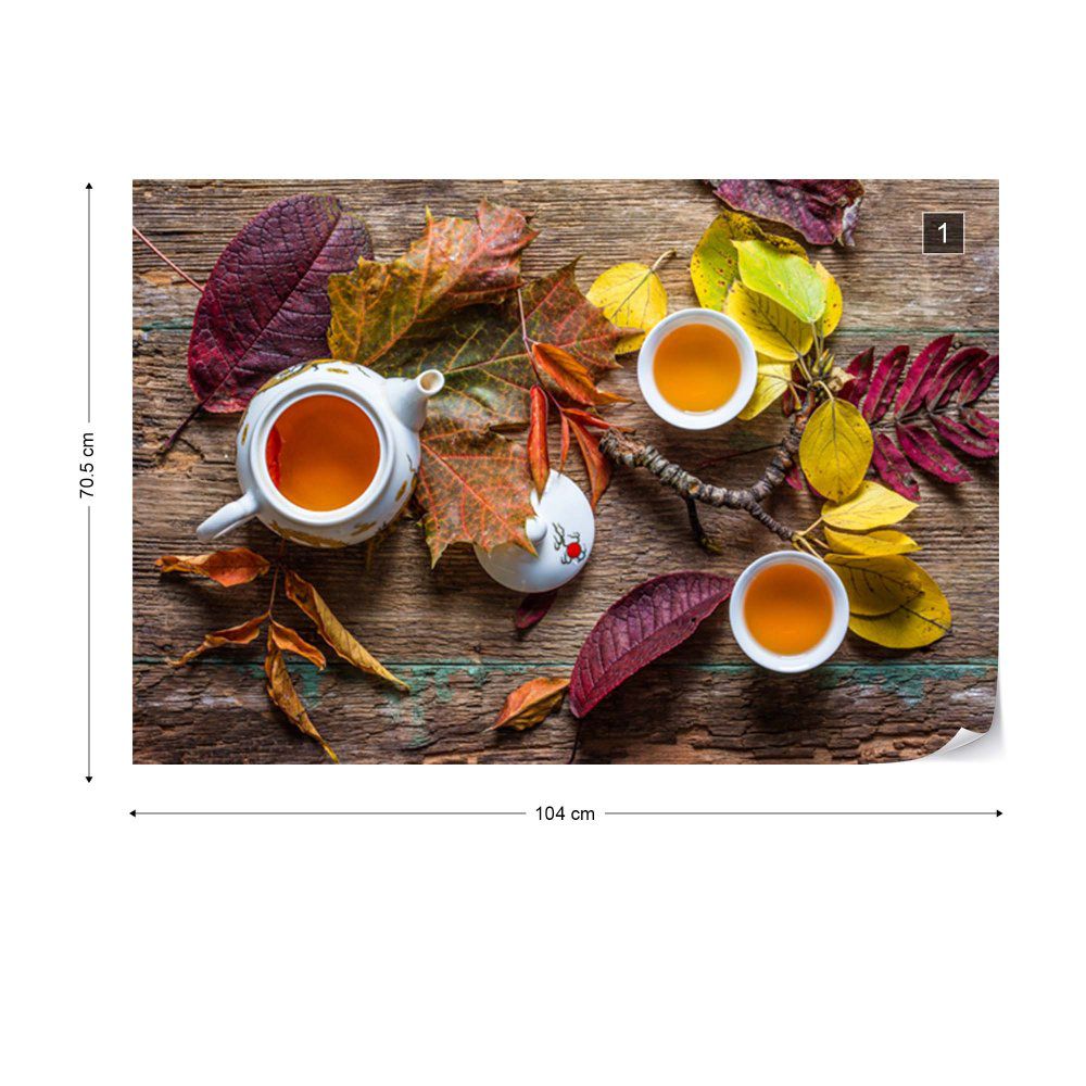 Fototapeta GLIX - Tea Of September + lepidlo ZDARMA Vliesová tapeta  - 104x70 cm - GLIX DECO s.r.o.