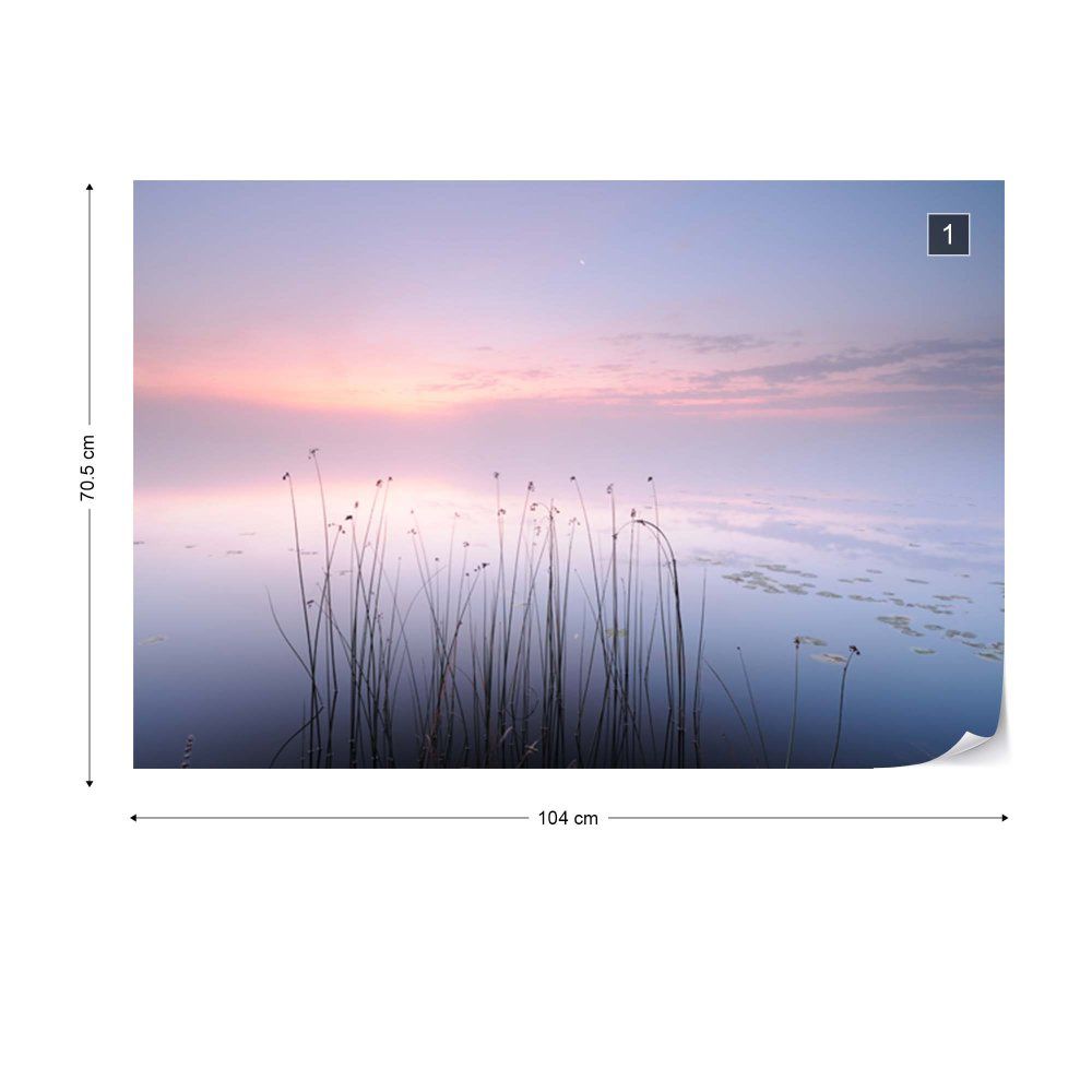 Fototapeta GLIX - The Tranquility Of The Lake + lepidlo ZDARMA Vliesová tapeta  - 104x70 cm - GLIX DECO s.r.o.